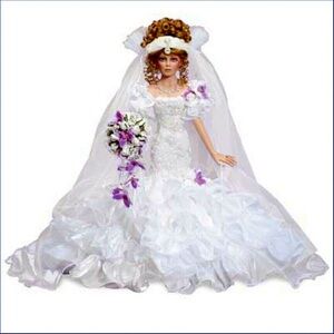 Danbury Mint* Rustie Porcelain Doll 26" Summer Splendor  NEW IN BOX